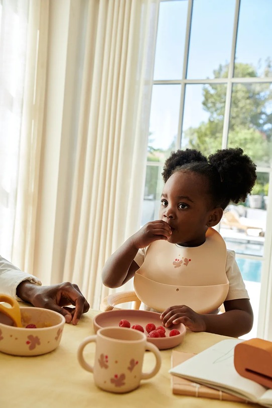 Κοριτσίστικα Παιδικό σερβίτσιο πιάτων Liewood Vivi Printed Tableware Set LW15135.G.PPY2 ροζ