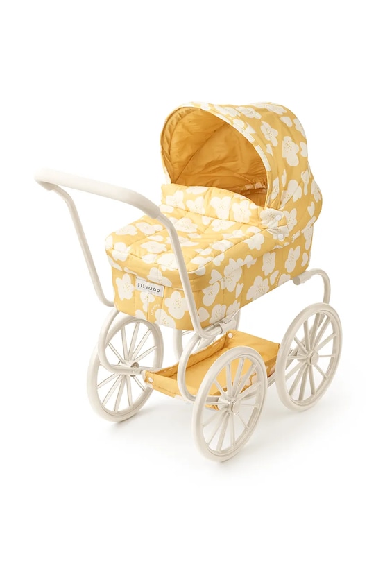 Liewood wózek zabawkowy dziecięcy Adaline Doll Pram żółty LW19758.PPY2