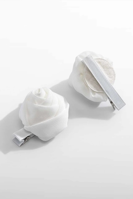 Παιδικά κλιπ μαλλιών Abel&Lula 2-pack 5469.1.Bizuteria.PPY2 λευκό SS26