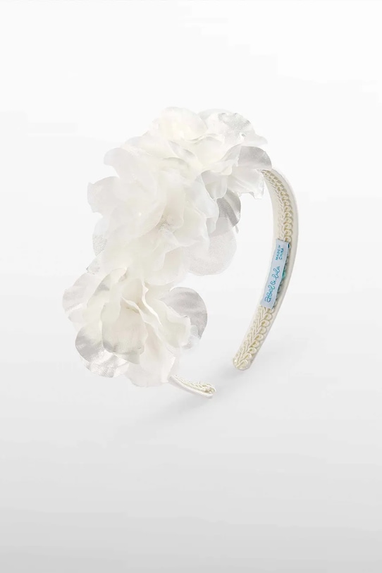 Abel&Lula opaska do włosów biały 5474.2.Bizuteria.PPY2