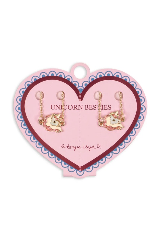 Konges Sløjd bransoletka dziecięca UNICORN BESTIE BRACELETS 2-pack KS102886.PPY2 złoty SS26