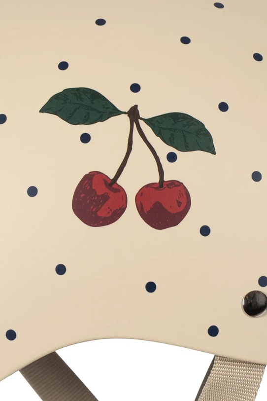 Konges Sløjd kask dziecięcy BICYCLE HELMET NAVY DOT beżowy KS104699.PPY2