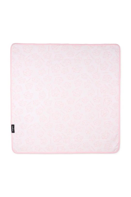 Κουβέρτα μωρού Karl Lagerfeld Z31234 ροζ SS26