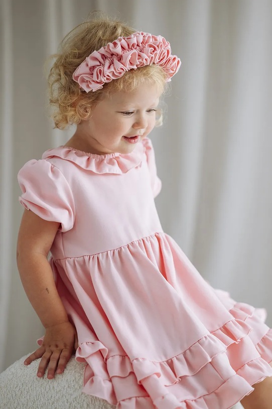 Jamiks opaska do włosów dziecięca BLOOA różowy BLOOA.Opaska.JLI115.G