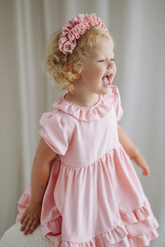 Dziewczynka Jamiks opaska do włosów dziecięca BLOOA BLOOA.Opaska.JLI115.G różowy