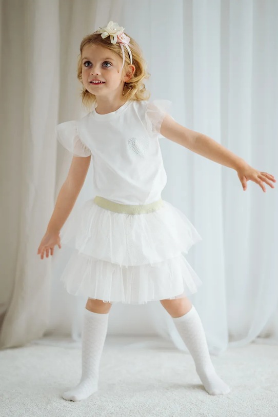 Jamiks opaska do włosów dziecięca CELINE beżowy CELINE.Opaska.JLI016.G