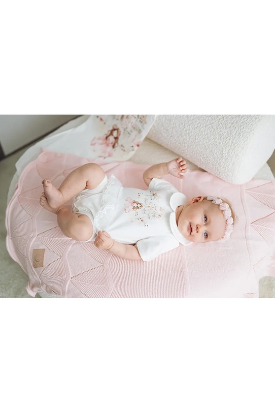 Dziewczynka Jamiks otulacz niemowlęcy ELSE ELSE.Otulacz.JWI078.G beżowy