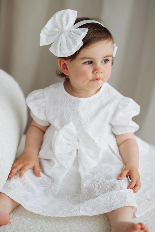 Jamiks opaska do włosów dziecięca HERVIA biały HERVIA.Opaska.JLI037.G