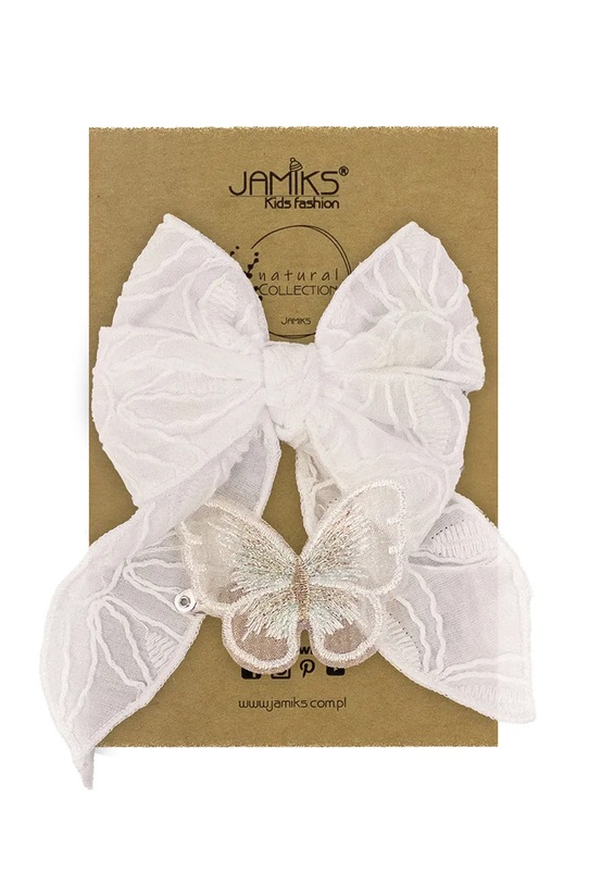 Jamiks spinka do włosów dziecięca HERVIA 2-pack HERVIA.Spinka.JLI063.G beżowy SS26