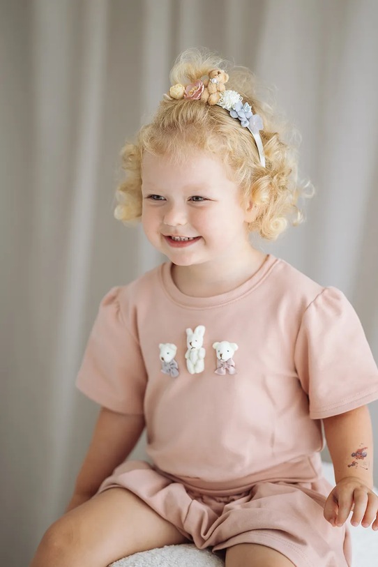 Dziewczynka Jamiks opaska do włosów dziecięca MAJA MAJA.Opaska.JLI015.G multicolor