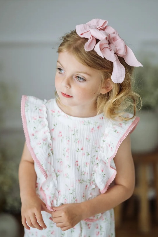 Jamiks opaska do włosów dziecięca MILOA różowy MILOA.org.Opas.JLI057.G