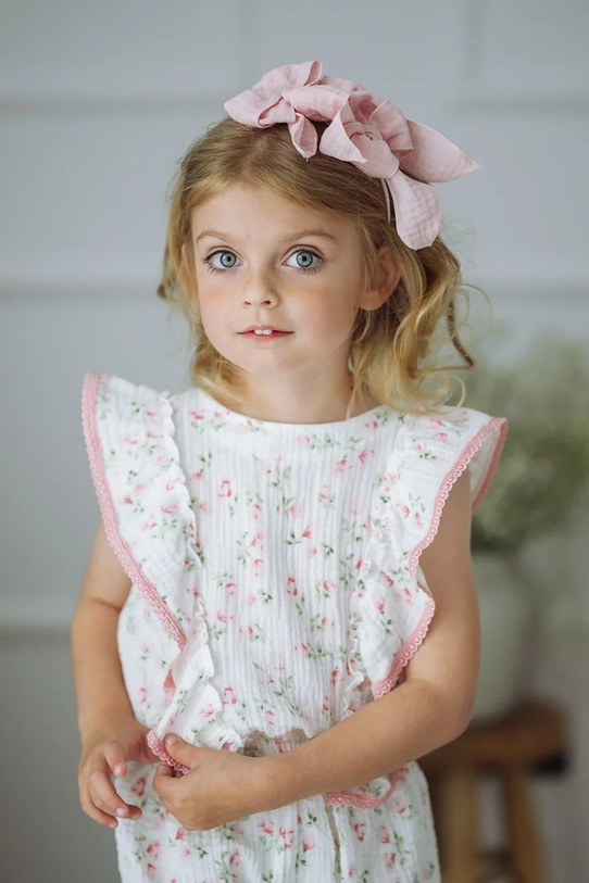 Jamiks opaska do włosów dziecięca MILOA MILOA.org.Opas.JLI057.G różowy