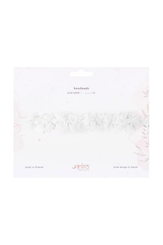 Jamiks opaska do włosów dziecięca PATRICIA biały PATRICIA.Opask.JLI014.G