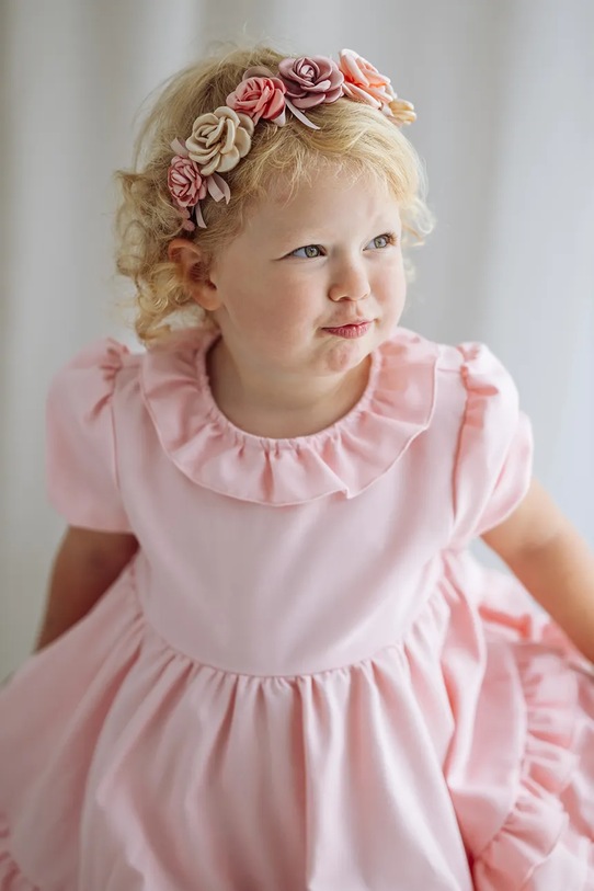 Jamiks opaska do włosów dziecięca REBECCA REBECCA.Opaska.JLI001.G różowy