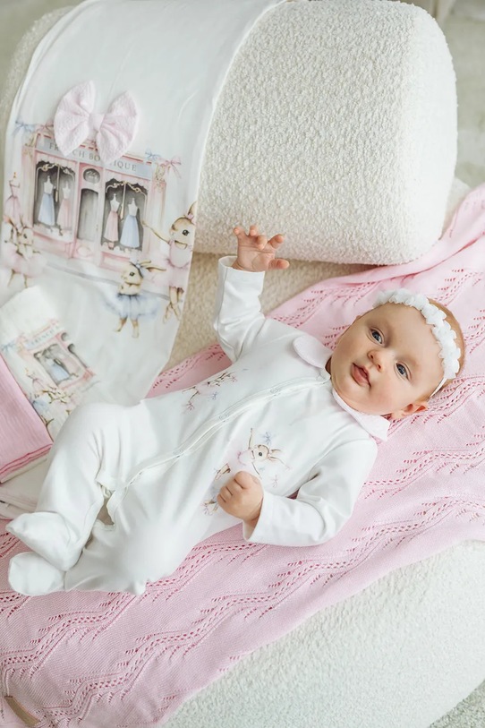 Κοριτσίστικα Κουβέρτα μωρού Jamiks SIBUMI SIBUMI.bam.Koc.JWI015.G ροζ