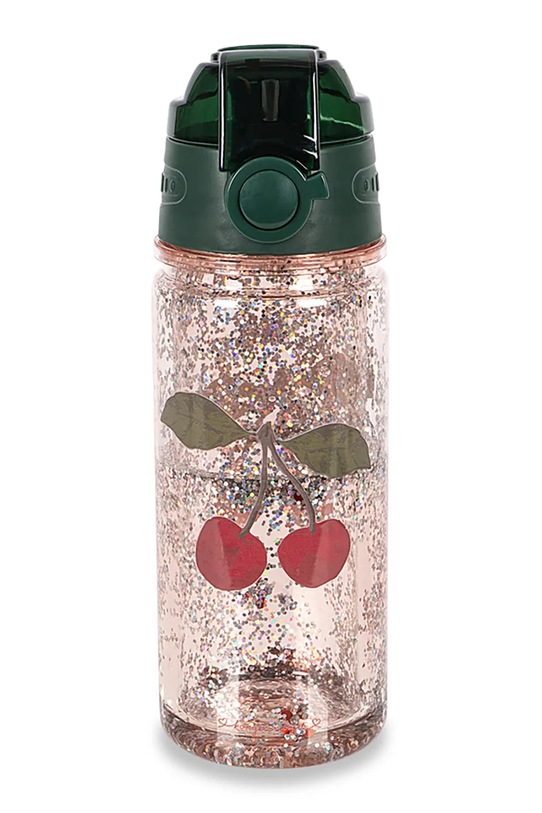Konges Sløjd butelka na wodę dziecięca GLITTER BOTTLE różowy KS103026.PPY2