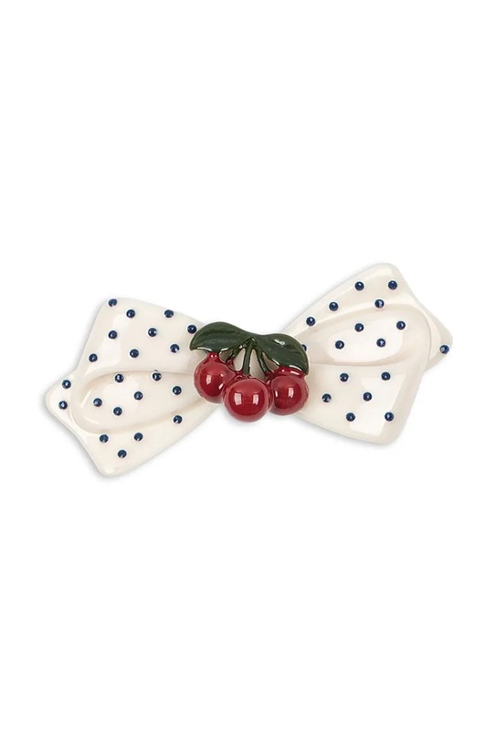 Konges Sløjd заколки для волос для детей CHERRY DOT HAIR CLIP KS105308.PPY2 белый SS26