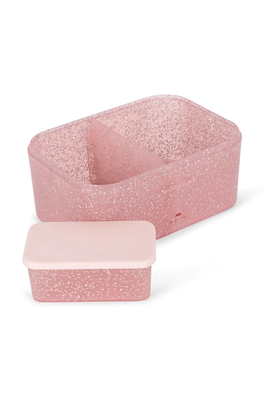 Konges Sløjd śniadaniówka dziecięca LUNCH BOX GLITTER KS105456.PPY2 różowy SS26