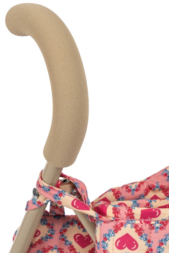 Konges Sløjd Количка за кукли за деца от памук розов KS105334.PPY2