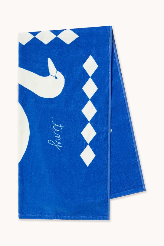 Tinycottons ręcznik bawełniany dziecięcy SWANS TOWEL SS26.570 niebieski SS26