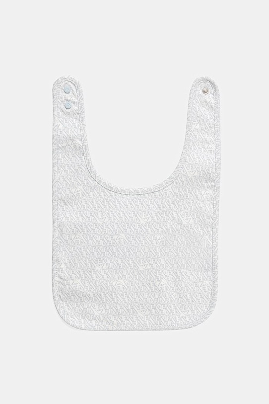 Emporio Armani śliniak dwustronny niemowlęcy 2-pack EY000007.AF22049 niebieski SS26