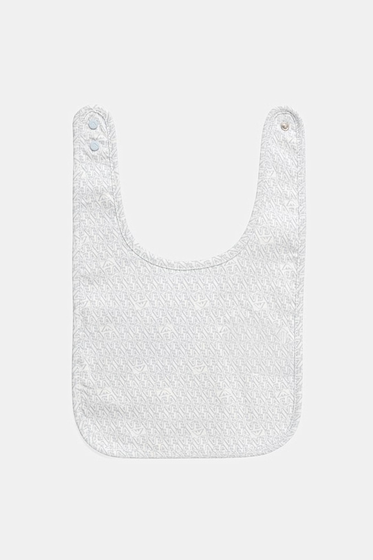 Emporio Armani śliniak dwustronny niemowlęcy 2-pack EY000007.AF22049 niebieski SS26