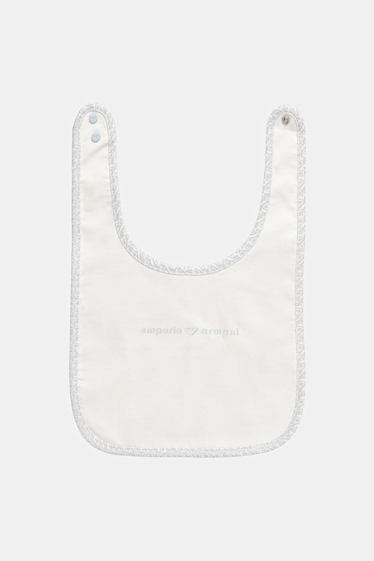 Chłopiec Emporio Armani śliniak dwustronny niemowlęcy 2-pack EY000007.AF22049 niebieski