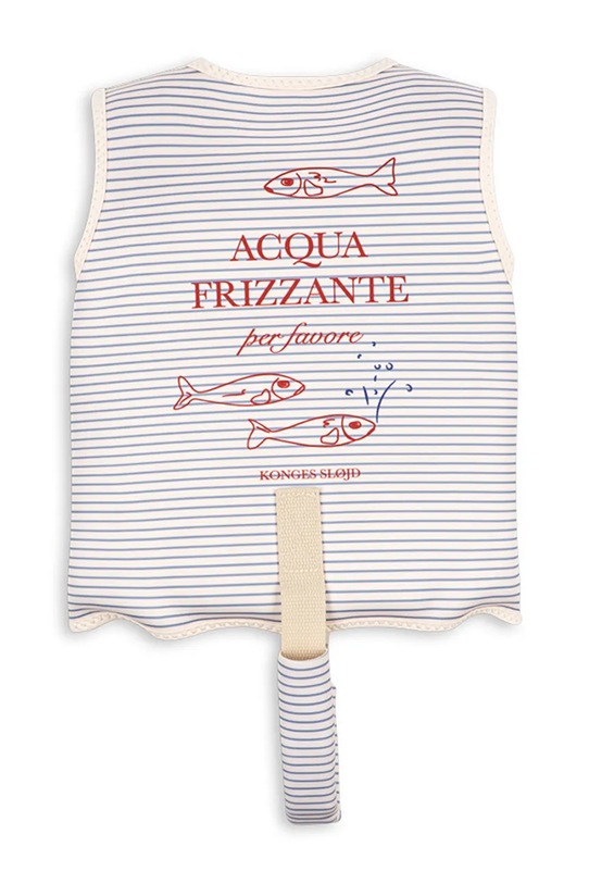 Chłopiec Konges Sløjd kamizelka do pływania dziecięca ELLIS SWIM VEST KS104783.PPY2 niebieski