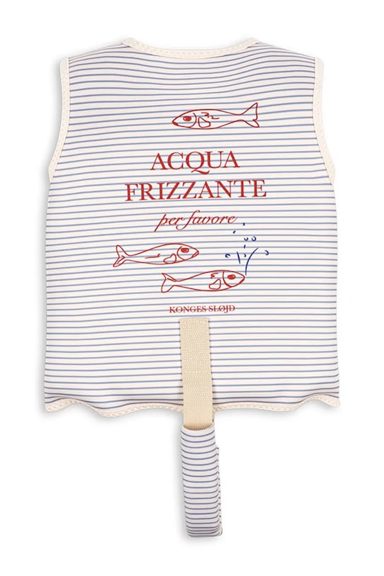 Chłopiec Konges Sløjd kamizelka do pływania dziecięca ELLIS SWIM VEST KS104783.PPY2 niebieski