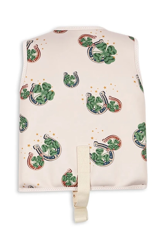 Chłopiec Konges Sløjd kamizelka do pływania dziecięca ELLIS SWIM VEST KS104783.PPY2 beżowy