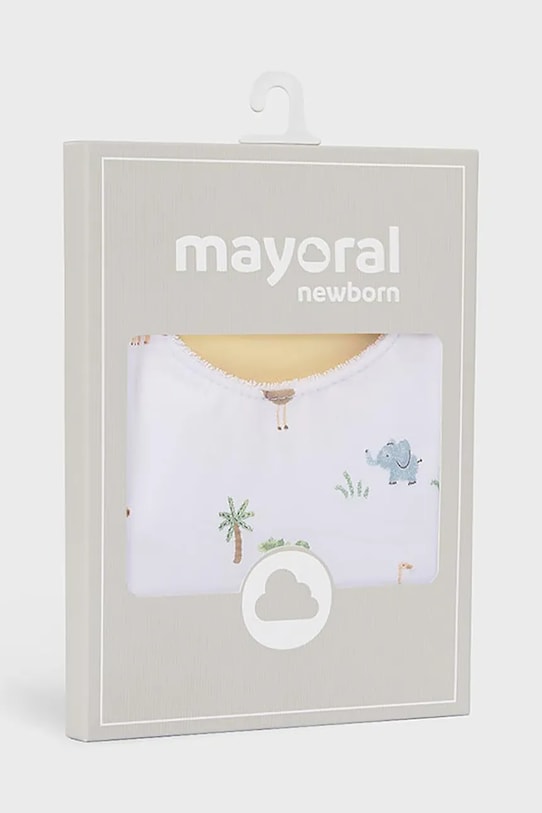 Κοριτσίστικα Βρεφική σαλιάρα Mayoral Newborn 2-pack 9073.1A.Newborn.PPY2 κίτρινο