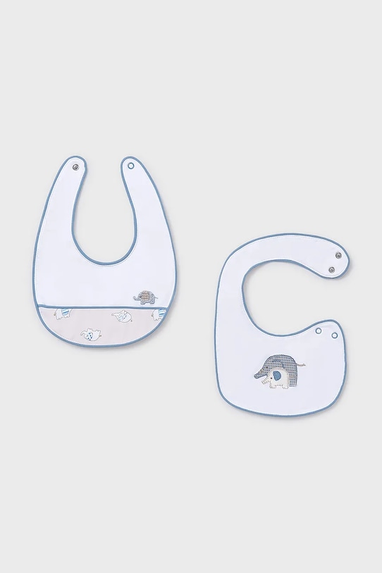 Βρεφική σαλιάρα Mayoral Newborn 2-pack 2-pack μπεζ 9074.1B.Newborn.PPY2
