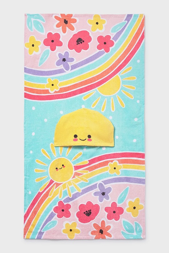 Mayoral Newborn ręcznik bawełniany dziecięcy niebieski 9113.2Q.Newborn.PPY2