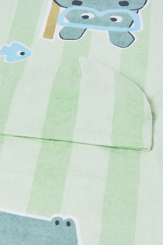 Chłopiec Mayoral Newborn ręcznik bawełniany dziecięcy 9114.1Q.Newborn.PPY2 zielony