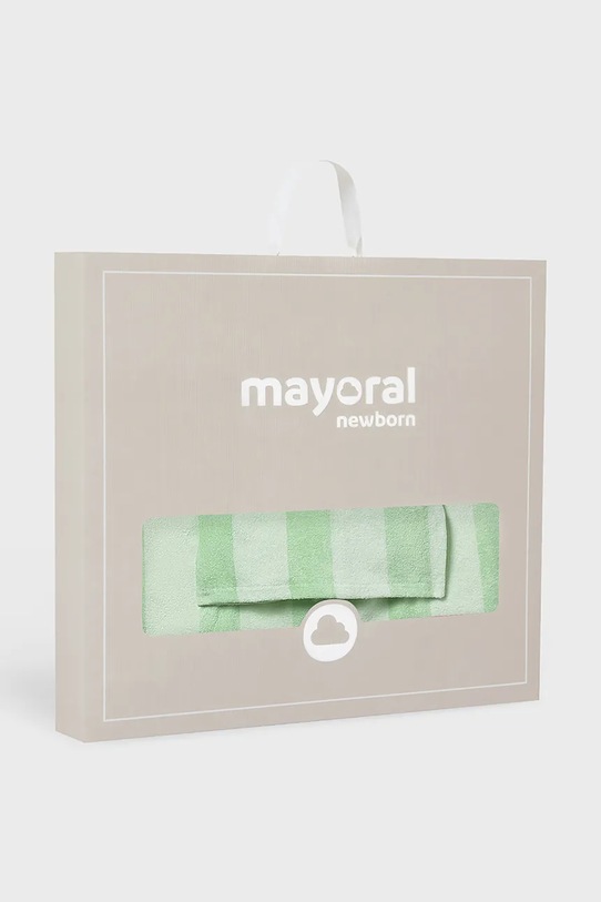 Mayoral Newborn ręcznik bawełniany dziecięcy zielony 9114.1Q.Newborn.PPY2