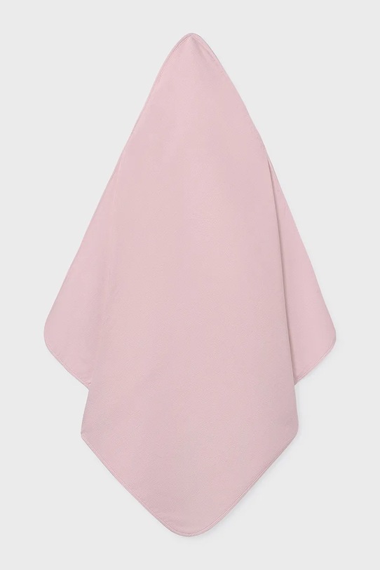Mayoral Newborn ręcznik bawełniany dziecięcy 9117.1A.Newborn.PPY2 różowy SS26