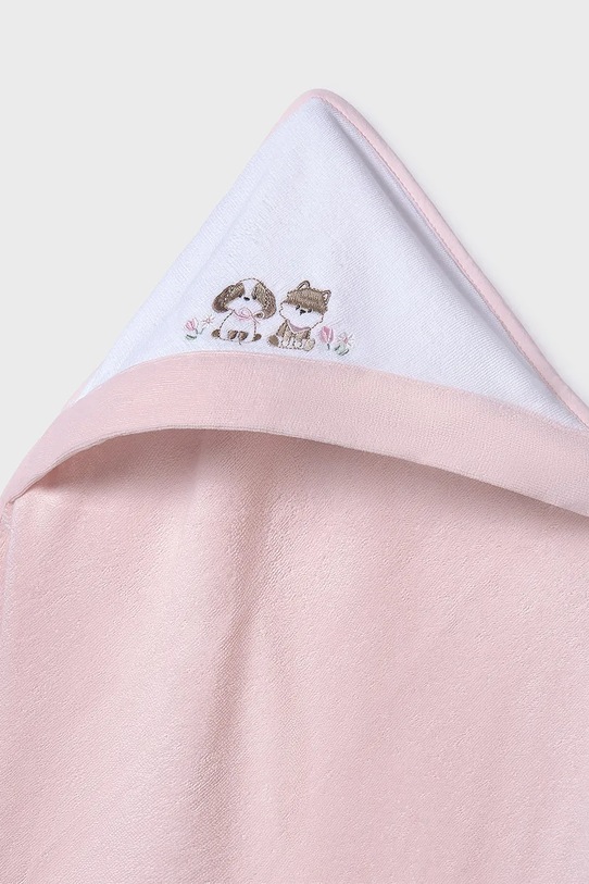 Chłopiec Mayoral Newborn ręcznik bawełniany dziecięcy 9117.1A.Newborn.PPY2 różowy