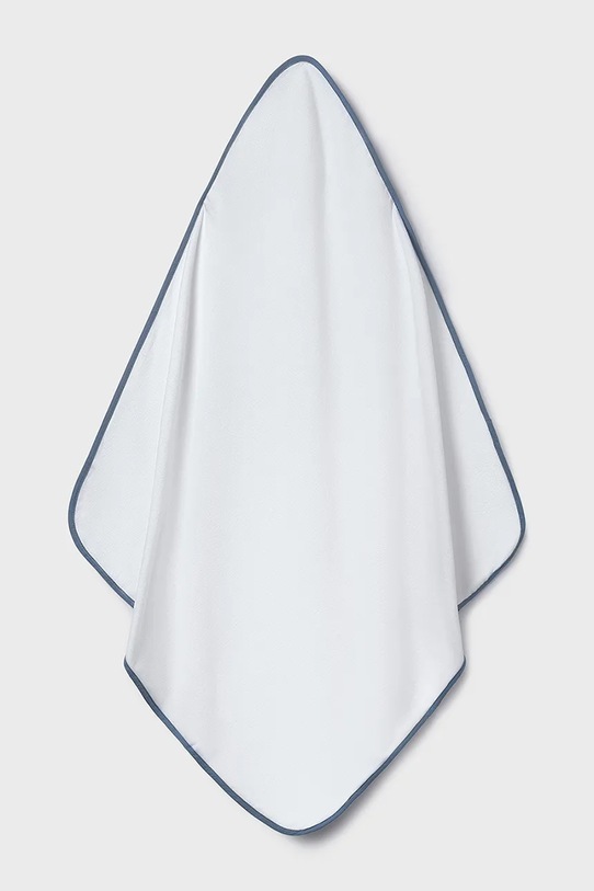 Mayoral Newborn ręcznik z kapturem dziecięcy 9118.1B.Newborn.PPY2 biały SS26