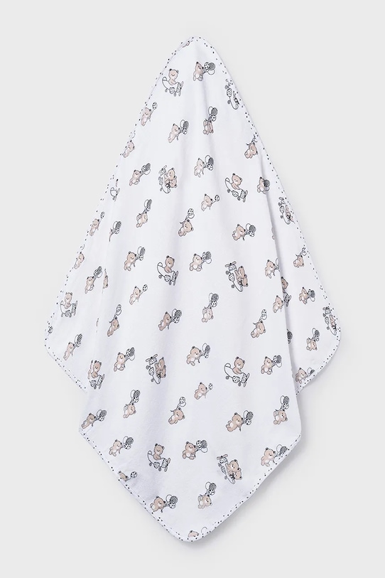 Mayoral Newborn asciugamano con cappuccio per bambini 9118.1B.Newborn.PPY2 beige SS26