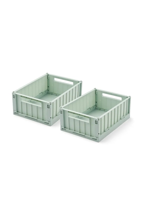 Liewood pojemnik do przechowywania Weston Storage Box S 2-pack zielony LW14549.PPY2