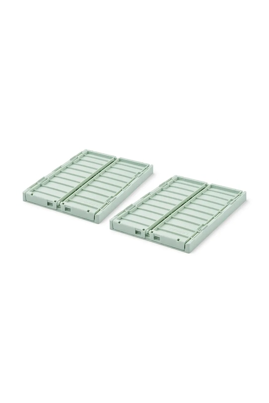 Liewood pojemnik do przechowywania Weston Storage Box S 2-pack LW14549.PPY2 zielony SS26