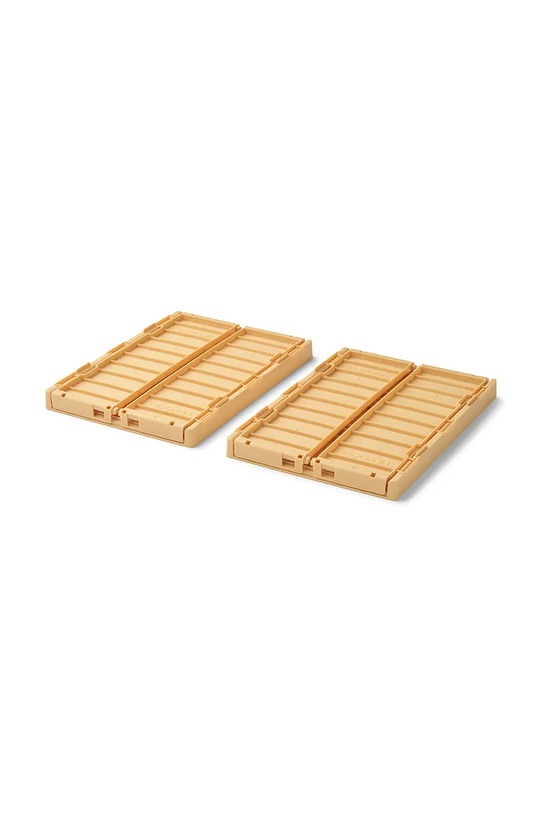 Liewood pojemnik do przechowywania Weston Storage Box S 2-pack LW14549.PPY2 żółty SS26