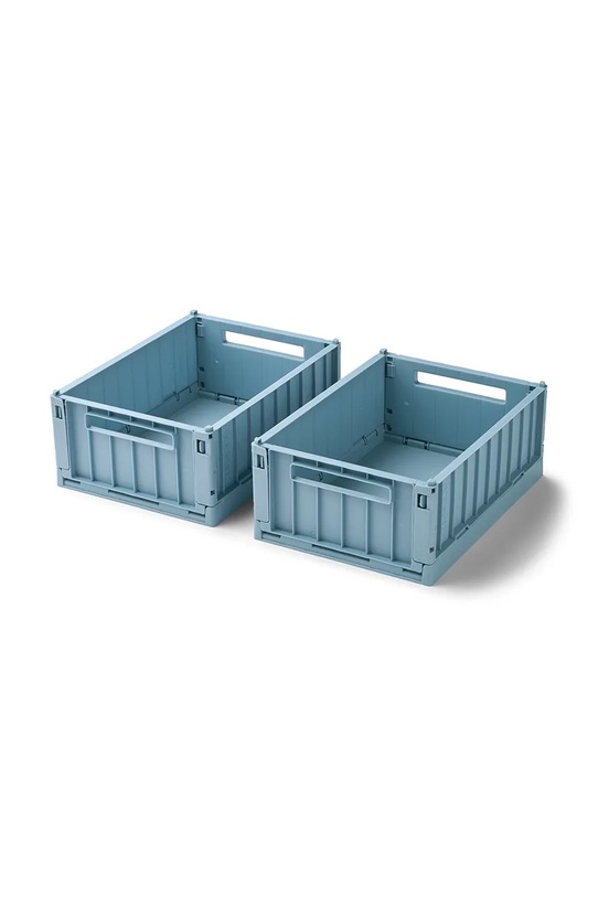 Liewood pojemnik do przechowywania Weston Storage Box S 2-pack niebieski LW14549.PPY2