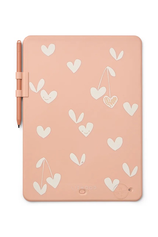 Chłopiec Liewood tablica do rysowania Zora Magic Drawing Board 10 Inches LW18613.PPY2 różowy