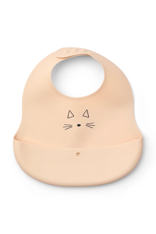 Liewood śliniak Ember Printed Bib 2-pack LW20119.PPY2 beżowy AA00