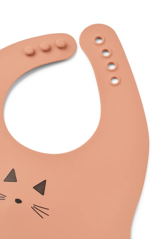 Liewood śliniak Ember Printed Bib 2-pack beżowy LW20119.PPY2