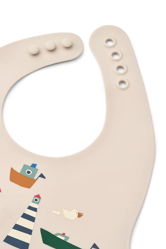 Βρεφική σαλιάρα Liewood Ember Printed Bib 2-pack LW20119.PPY2 μπεζ SS26