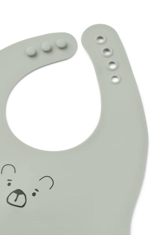 Liewood śliniak Ember Printed Bib 2-pack niebieski LW20119.PPY2