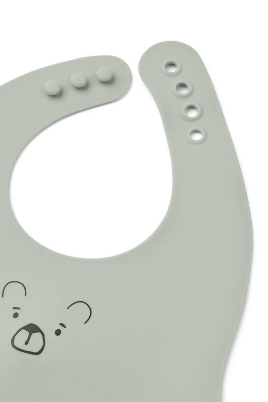 Liewood śliniak Ember Printed Bib 2-pack niebieski LW20119.PPY2