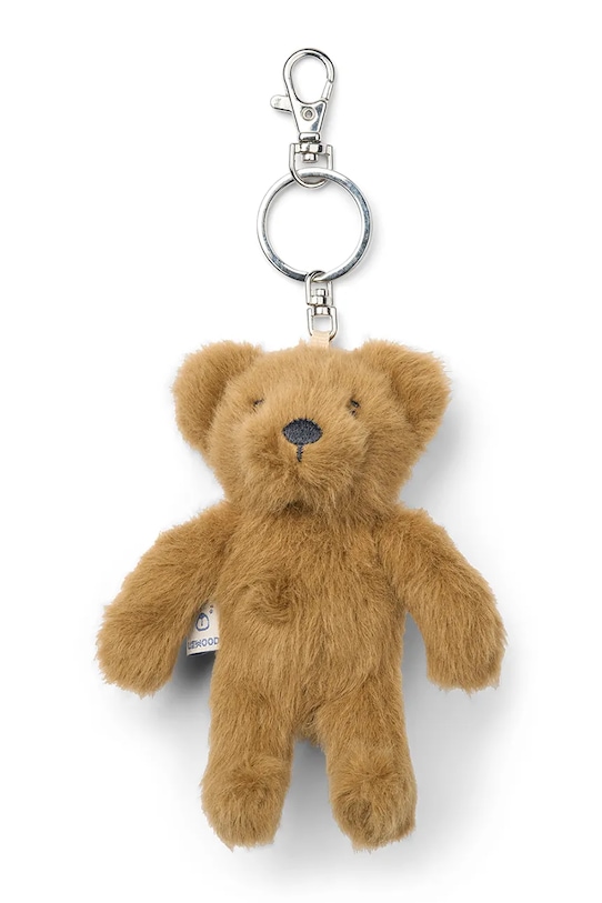 Dječji privjesak Liewood Alfredo Bear Keychain smeđa LW20237.PPY2